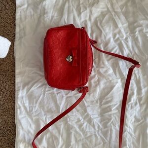 Coach Red Vintage Crossbody Bag